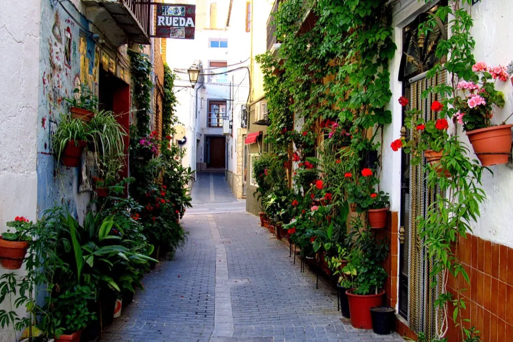 Callejón del casco medieval
