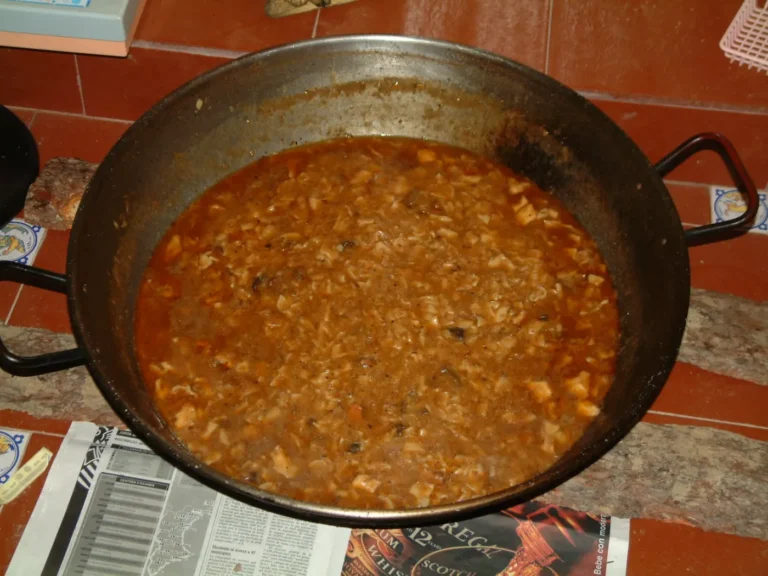 Gazpacho manchego en sartén
